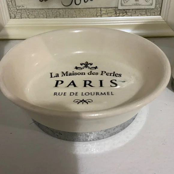 Paris Bath Accessory Set - Cream - Picture 4 of 10
